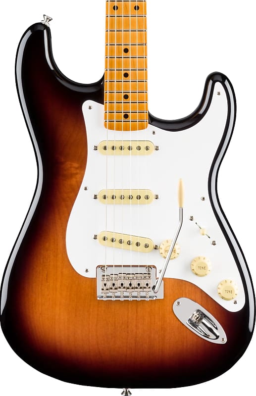 Fender Vintera 50s Stratocaster Modified Electric Guitar, Maple FB, 2-Tone Sunburst