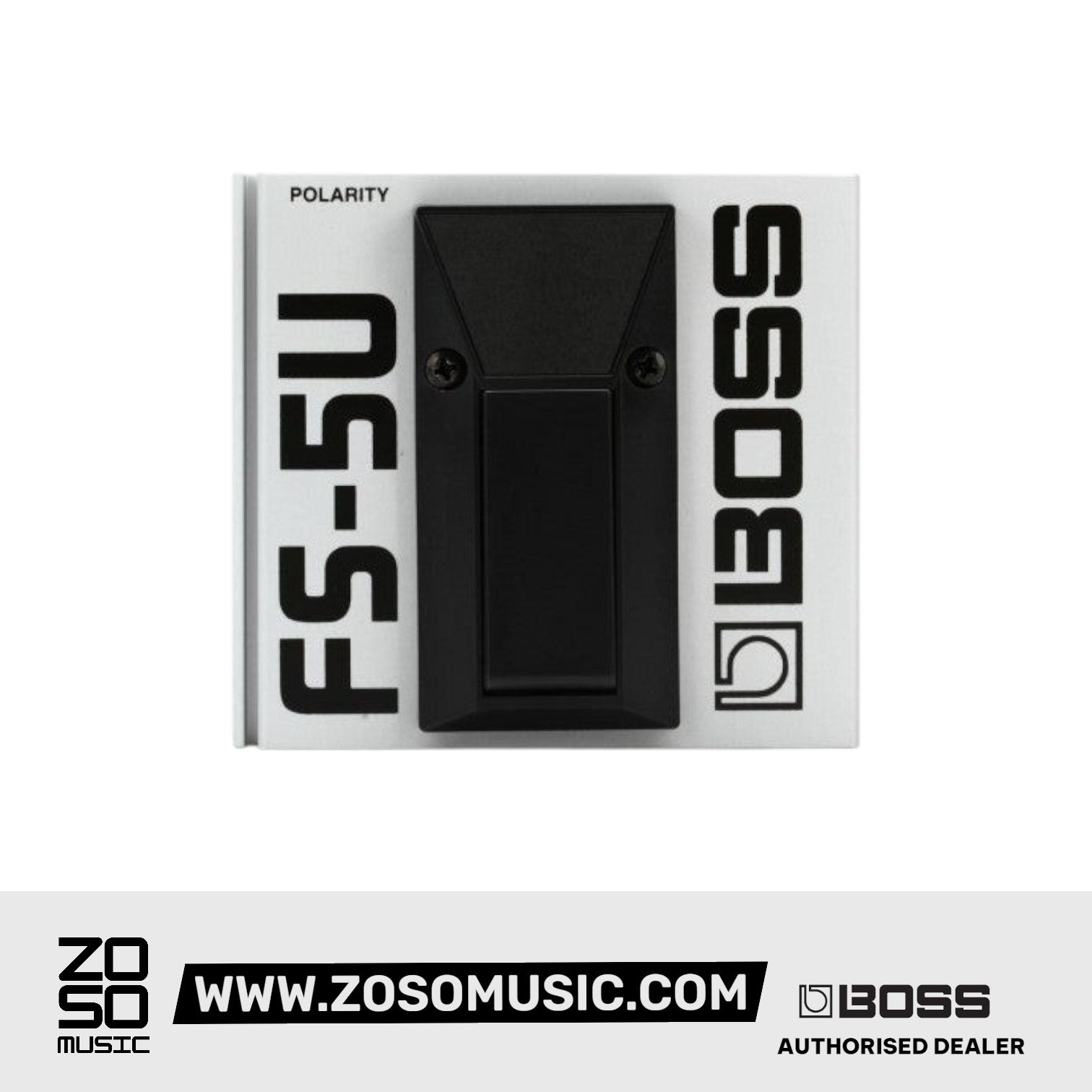 BOSS FS-5U FOOTSWITCH UN-LATCH, NON-LATCHING PEDAL WITH POLARITY SWITCH | BOSS , Zoso Music