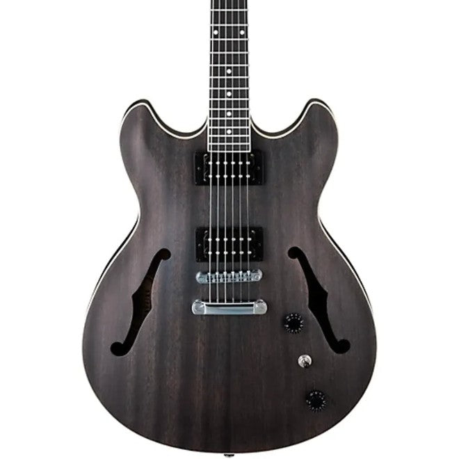 Ibanez Artcore AS53 - Transparent Black Flat | Zoso Music Sdn Bhd
