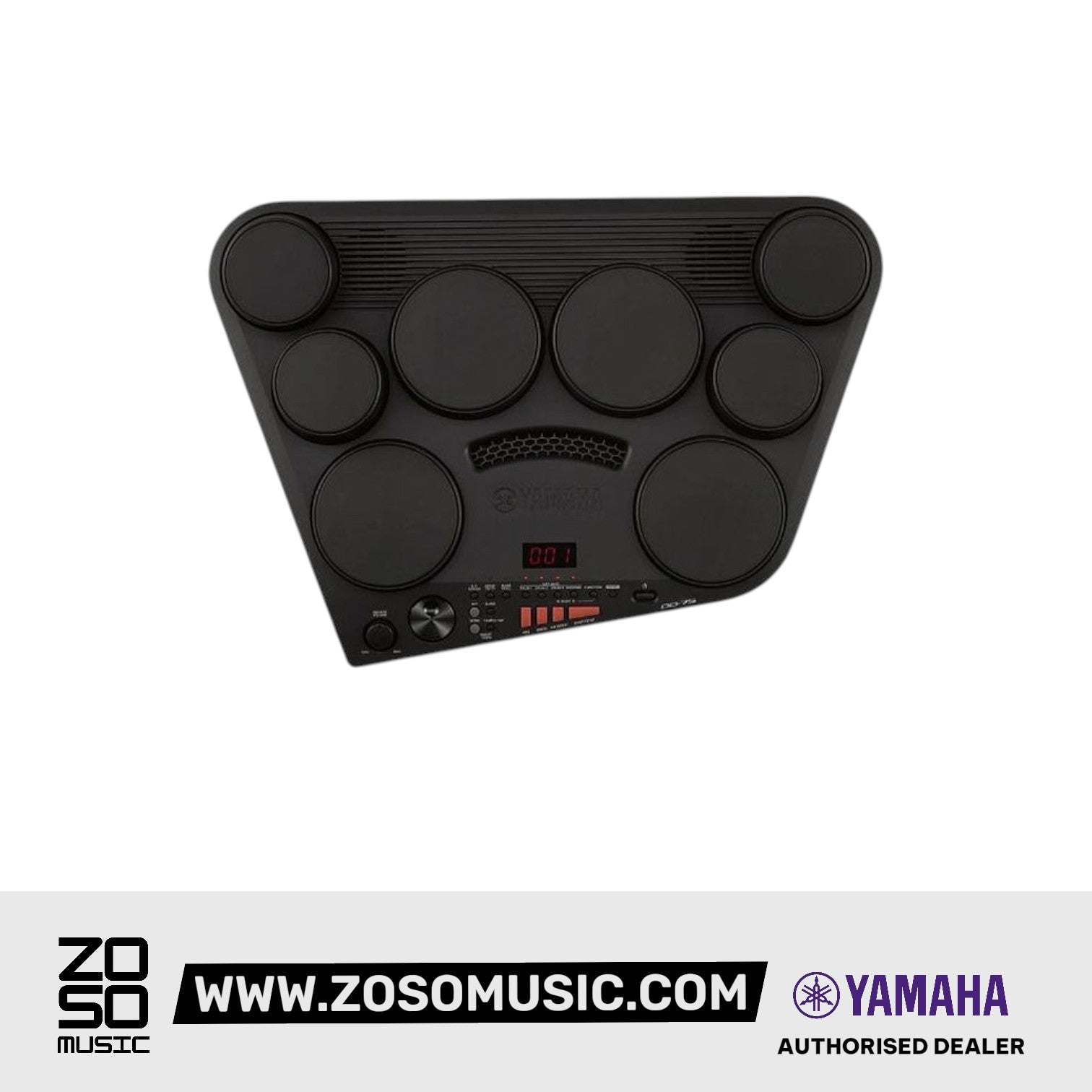 Yamaha DD75 Portable Digital Drums with Adapter |  YAMAHA PRO AUDIO |  DRUM MACHINE |  Zoso Music