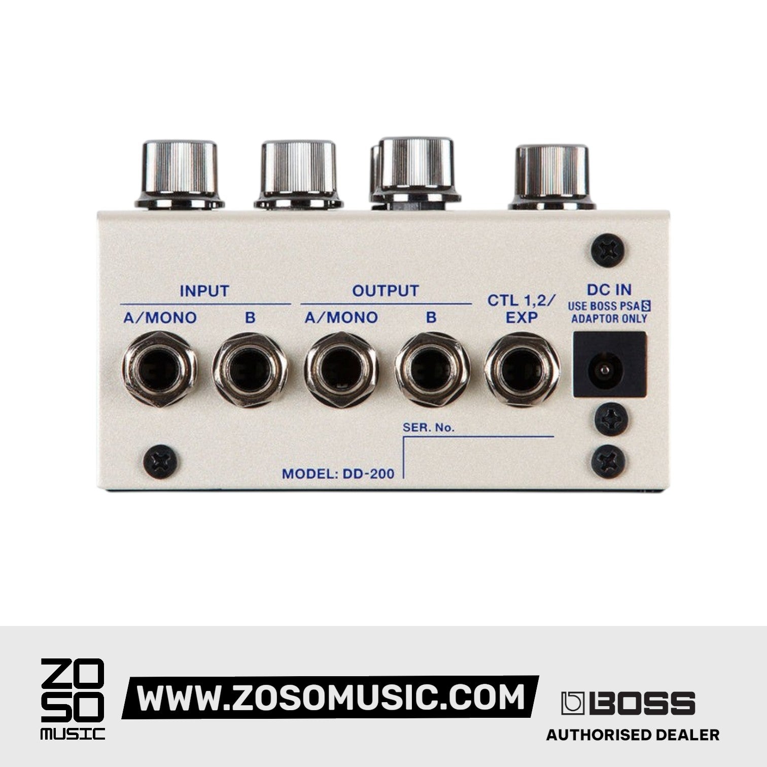 Boss DD-200 Digital Delay Pedal |  BOSS |  SUSTAIN PEDALS |  Zoso Music