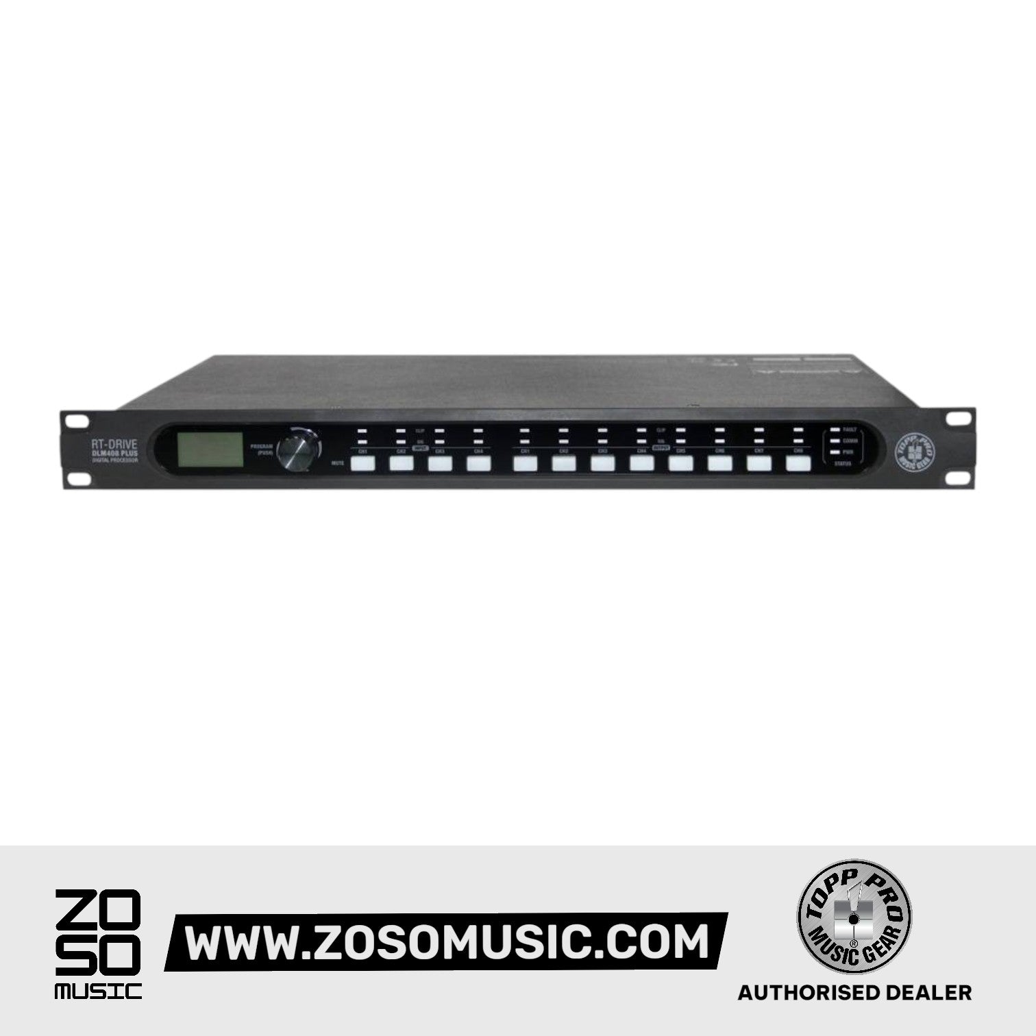 Topp Pro DLM-408 Plus 4 In 8 Out Digital Speaker Management System |  TOPP PRO |  AUDIO PROCESSOR |  Zoso Music