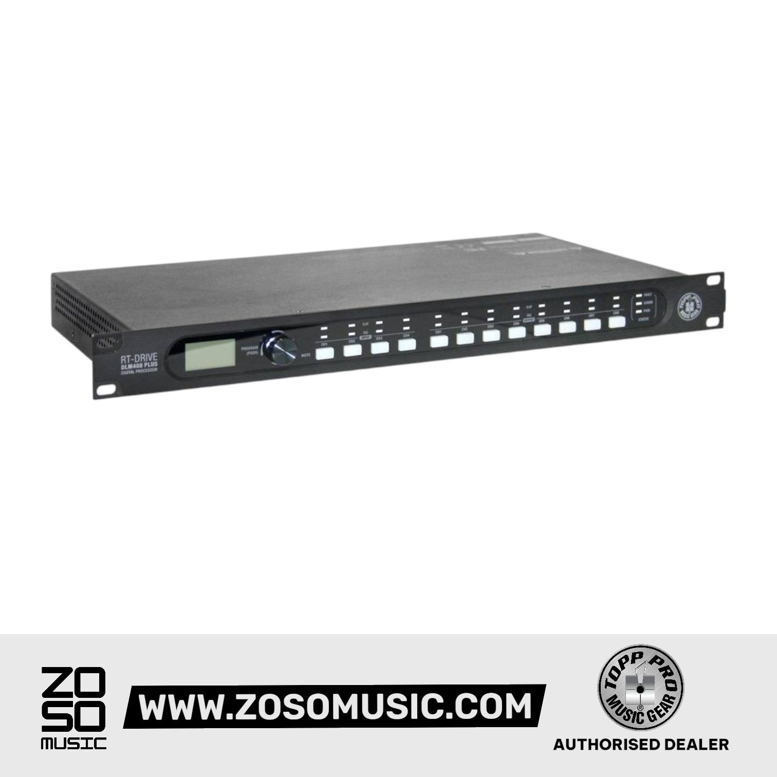 Topp Pro DLM-408 Plus 4 In 8 Out Digital Speaker Management System |  TOPP PRO |  AUDIO PROCESSOR |  Zoso Music