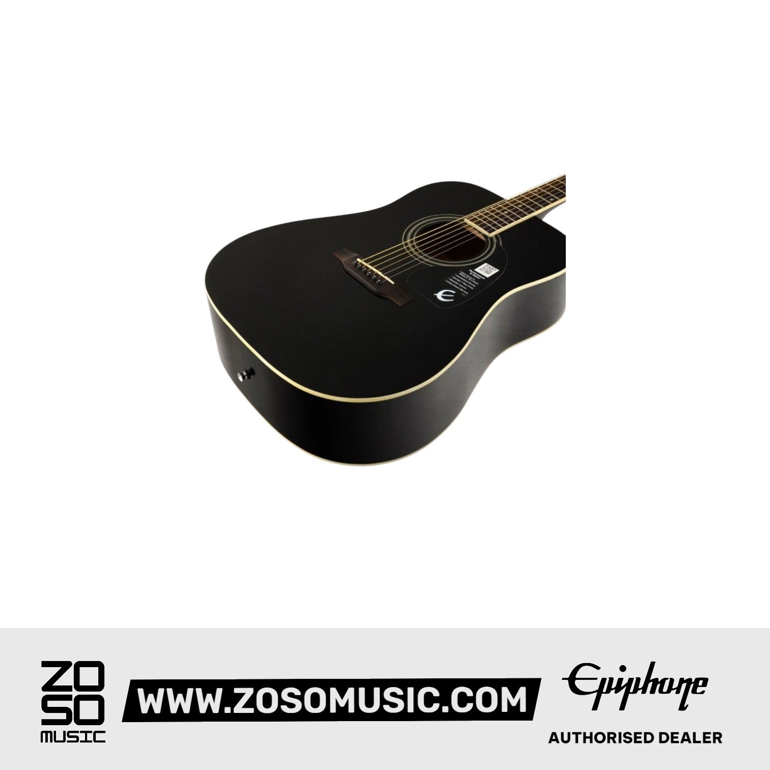 Epiphone EA10EBCH1 Songmaker DR-100 - Ebony - ZOSO MUSIC SDN BHD