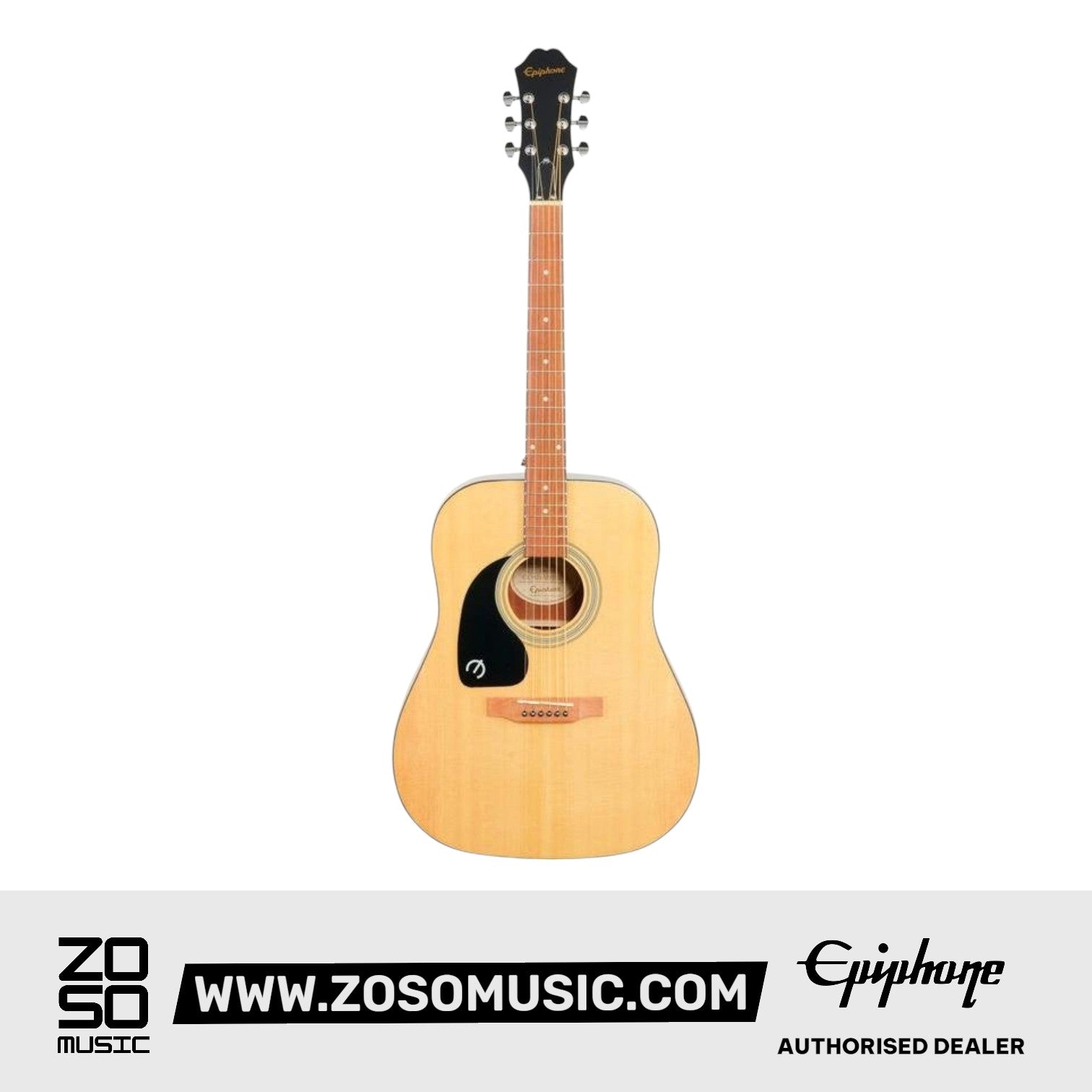 Epiphone EA10NACH1 DR-100 Dreadnought Acoustic Guitar - Natural