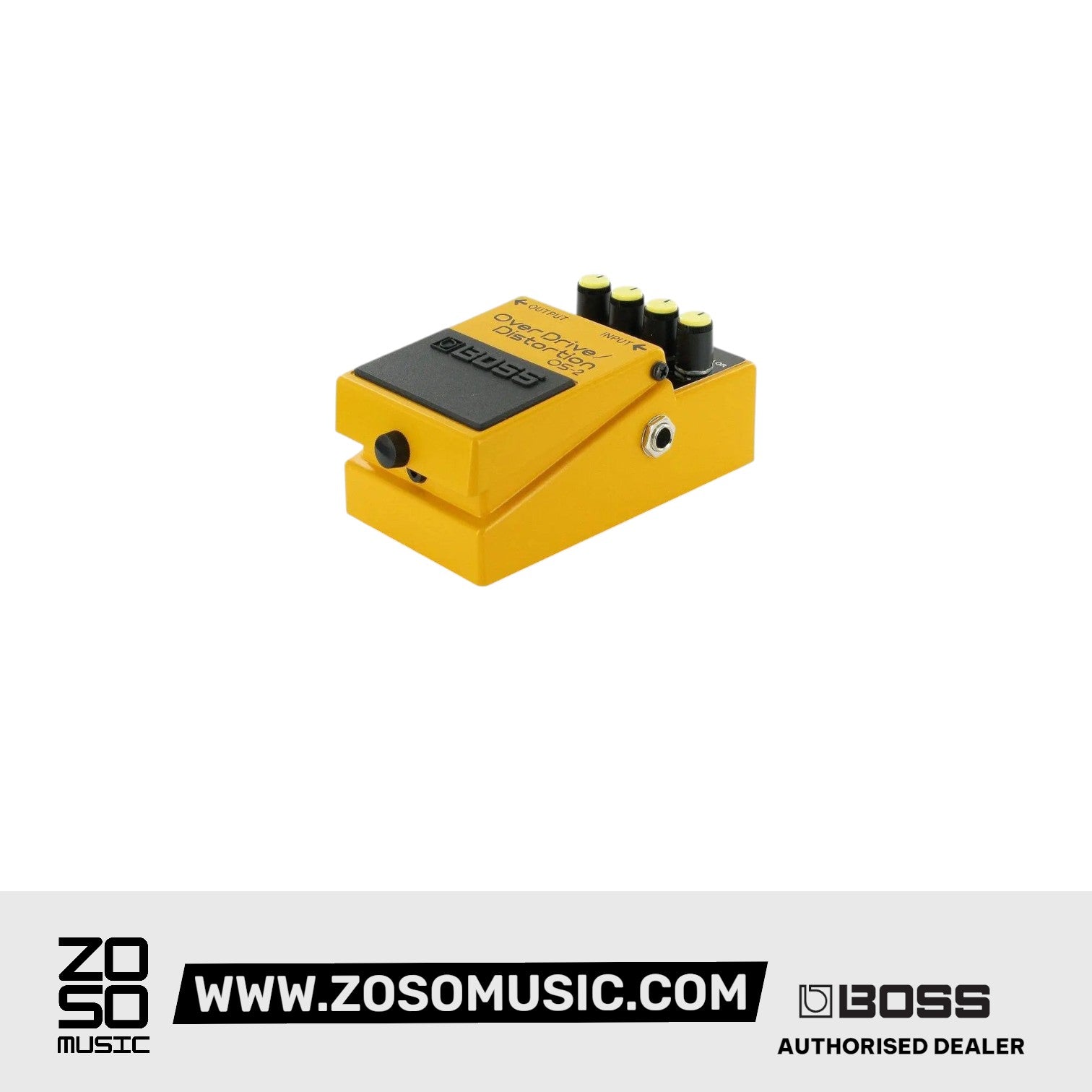 BOSS OS-2 OVERDRIVE/DISTORTION PEDAL (OS2) | BOSS , Zoso Music