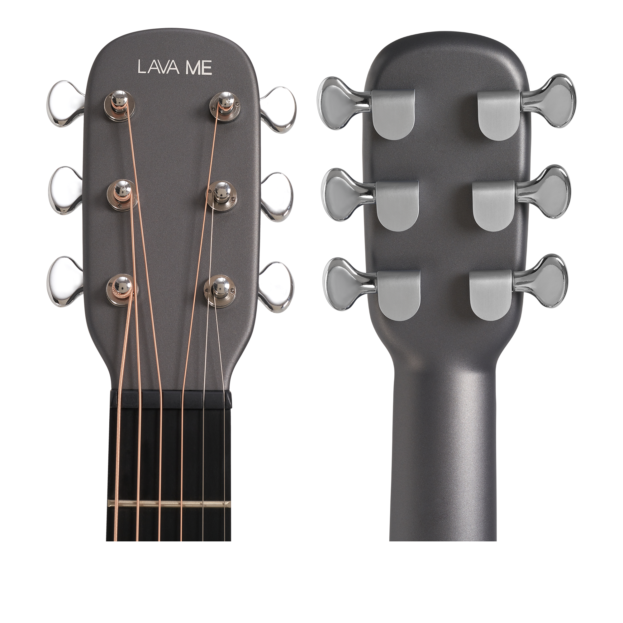 Lava Me 3 36inch Carbon Fiber Smart Guitar with Ideal Bag - Gray