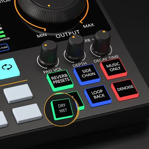 Maonocaster AME2 Integrated Audio Production Studio Sound Card For Live Streaming |  MAONO |  AUDIO INTERFACE |  Zoso Music