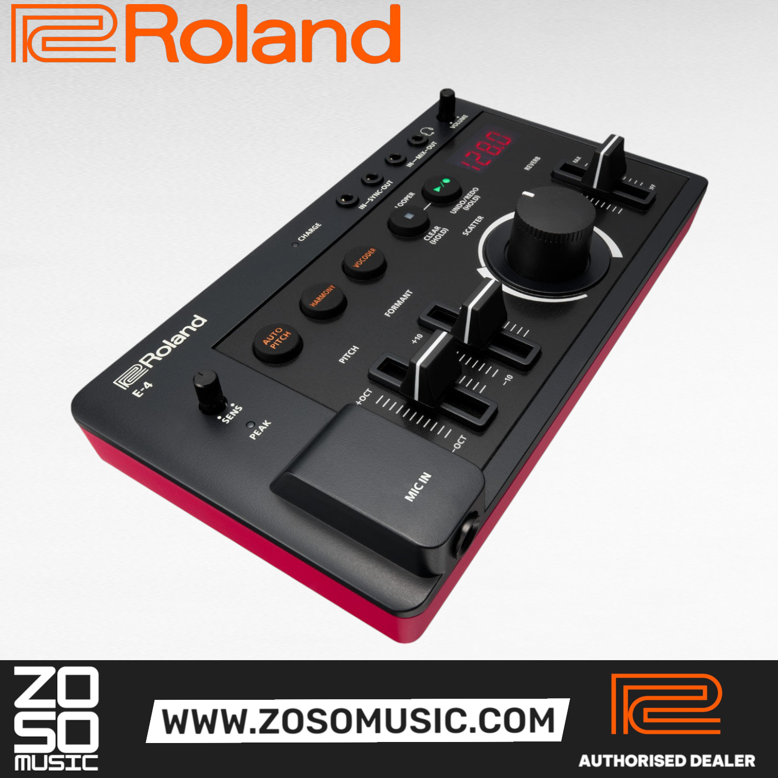 Roland Aira Compact E-4 Voice Tweaker |  ROLAND |  VOICE TWEAKER |  Zoso Music