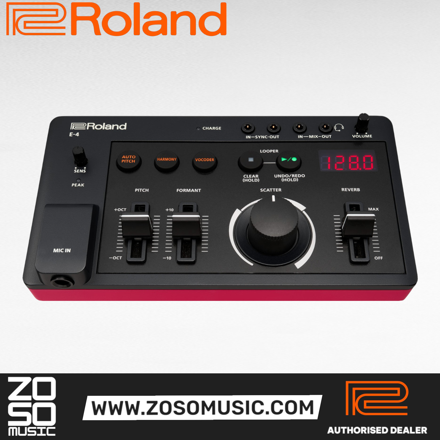Roland Aira Compact E-4 Voice Tweaker |  ROLAND |  VOICE TWEAKER |  Zoso Music