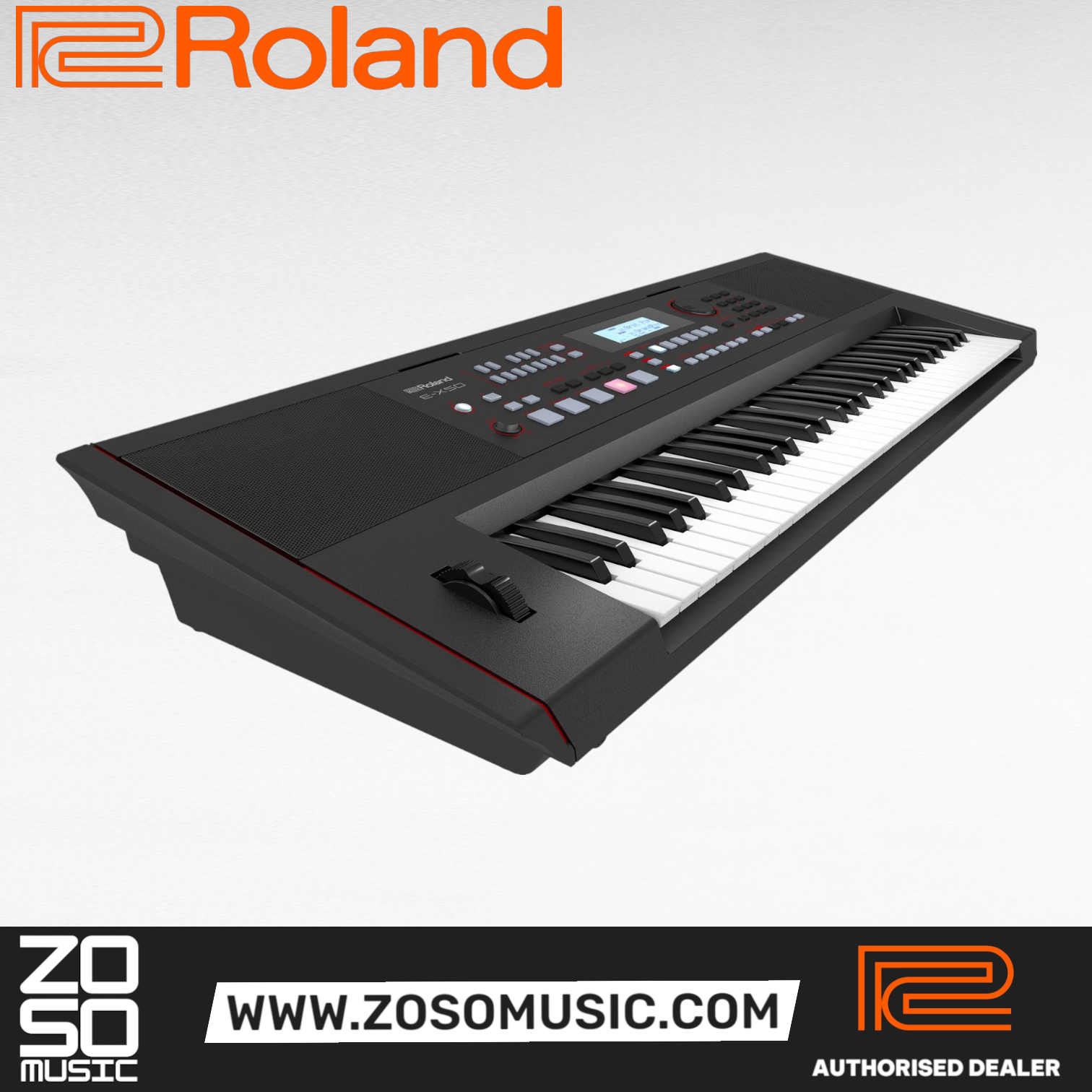 Roland E-X50 61-Key Arranger Keyboard |  ROLAND |  KEYBOARD-ARRANGER |  Zoso Music