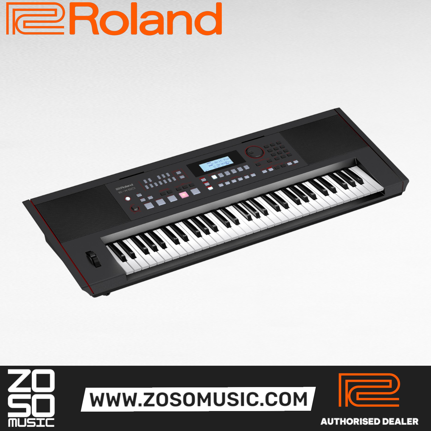 Roland E-X50 61-Key Arranger Keyboard |  ROLAND |  KEYBOARD-ARRANGER |  Zoso Music