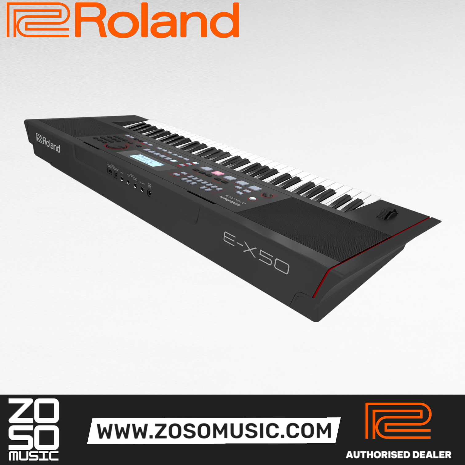 Roland E-X50 61-Key Arranger Keyboard |  ROLAND |  KEYBOARD-ARRANGER |  Zoso Music
