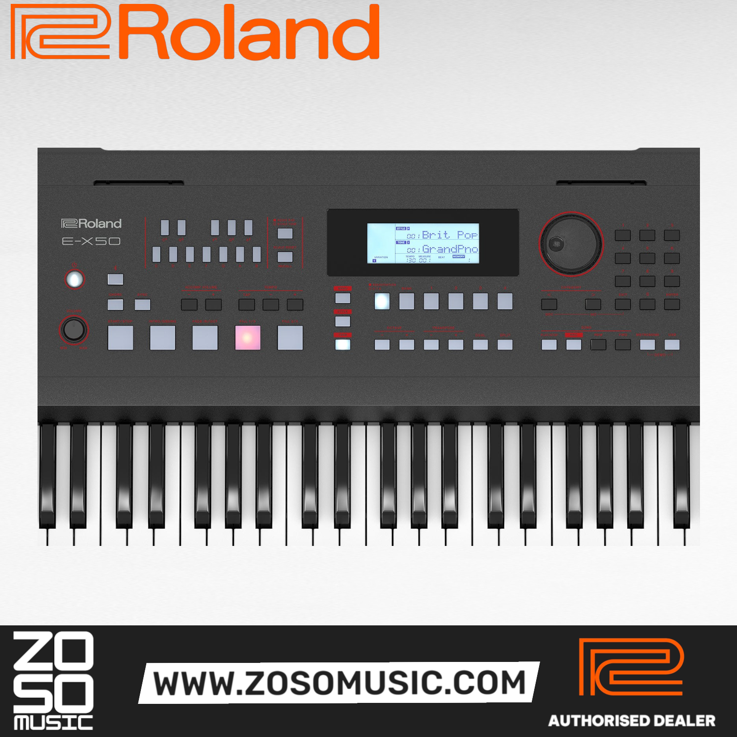 Roland E-X50 61-Key Arranger Keyboard |  ROLAND |  KEYBOARD-ARRANGER |  Zoso Music