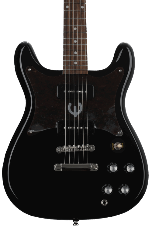Epiphone EOWLEBNH1 Wilshire P-90s Electric Guitar - Ebony