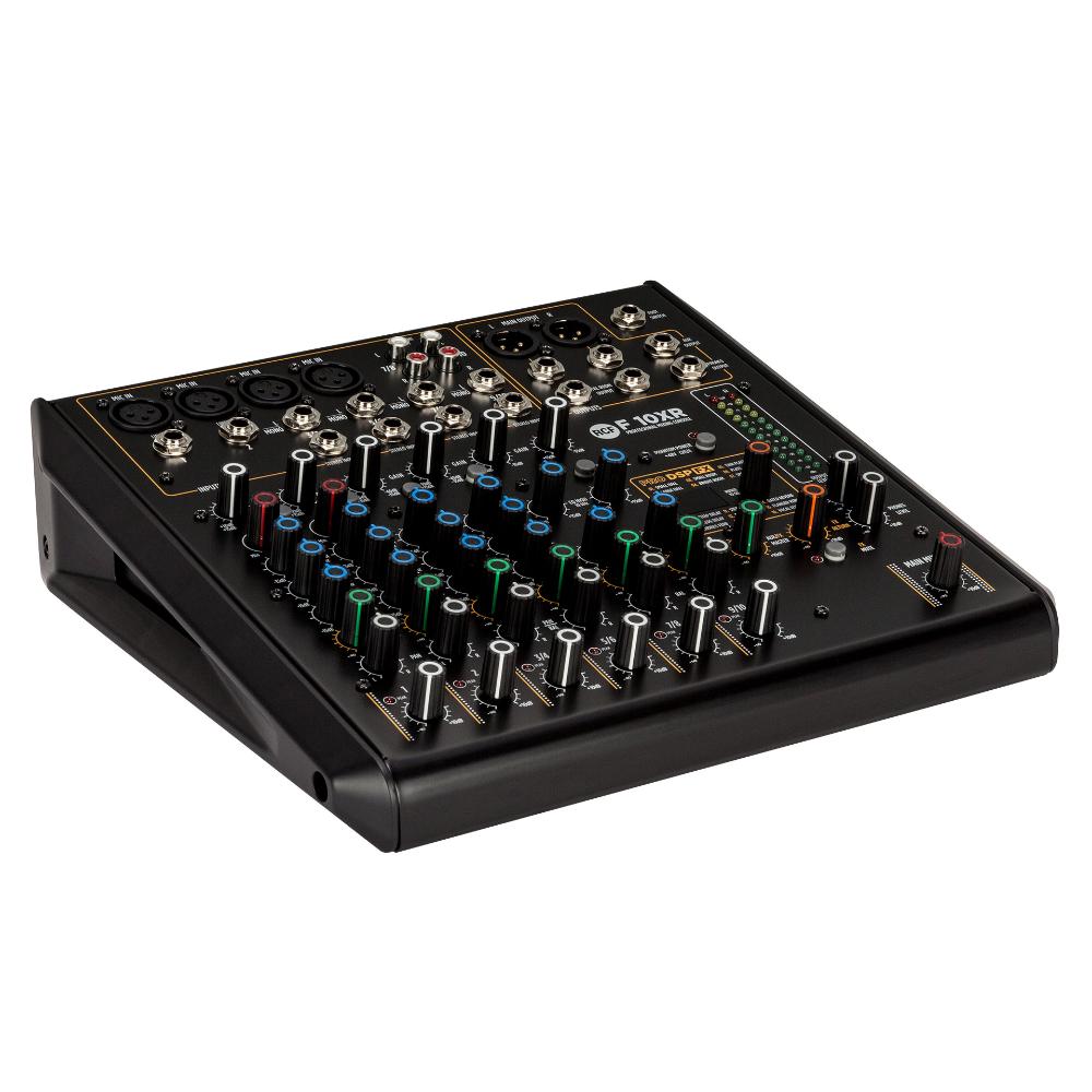 RCF F10XR 10-channel Mixing Console With Multi-fx & Recording |  RCF |  CONSOLE |  Zoso Music