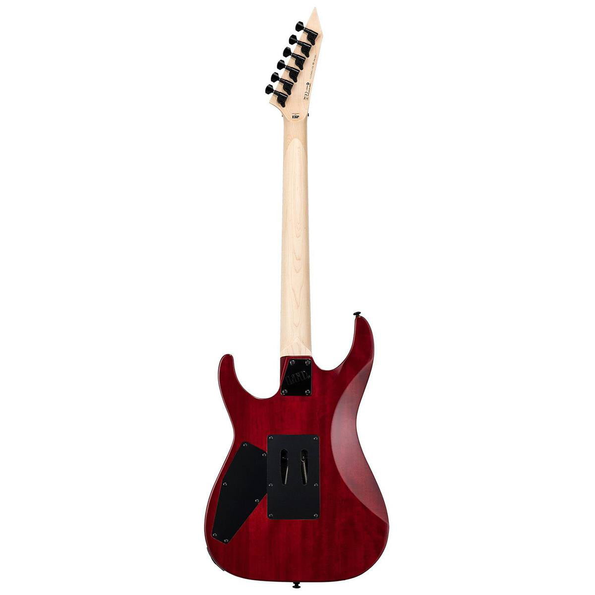 ESP LTD M-200FM Electric Guitar - See Thru Red