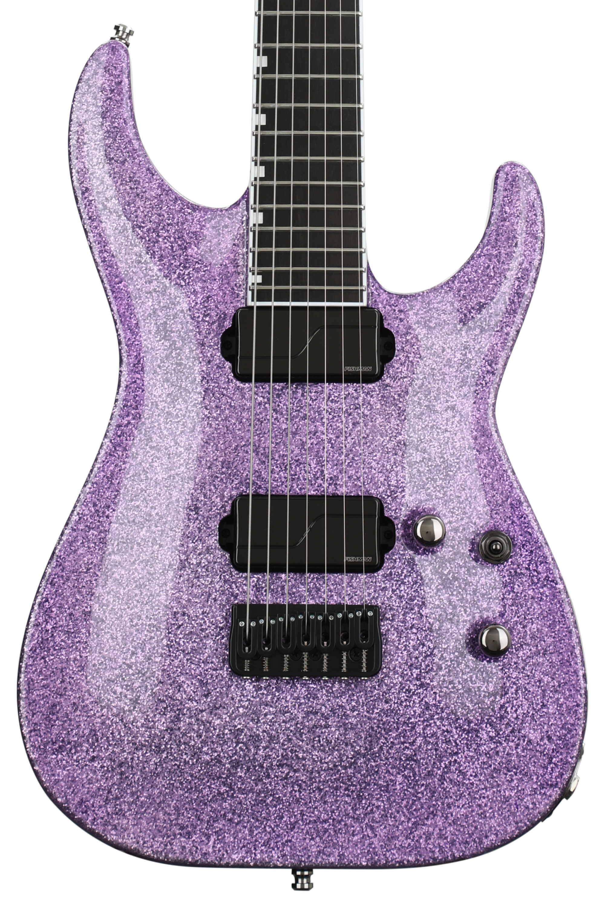 ESP E-II Horizon NT-7B Hipshot Electric Guitar - Purple Sparkle [Made in Japan]