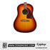 Epiphone EMTTFCANH1 Masterbilt Texan Acoustic-Electric Guitar - Faded Cherry Aged Gloss |  EPIPHONE |  ACOUSTIC GUITAR |  Zoso Music