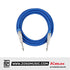 Kirlin IWCX-261PNQ 3 Meter 1/4 Metal Plug Woven Nylon Jacket Instrument Cable