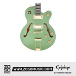 Epiphone ETUEEGMGH1 Uptown Kat ES Semi-hollowbody Electric Guitar - Emerald Green Metallic |  EPIPHONE |  ELECTRIC GUITAR |  Zoso Music