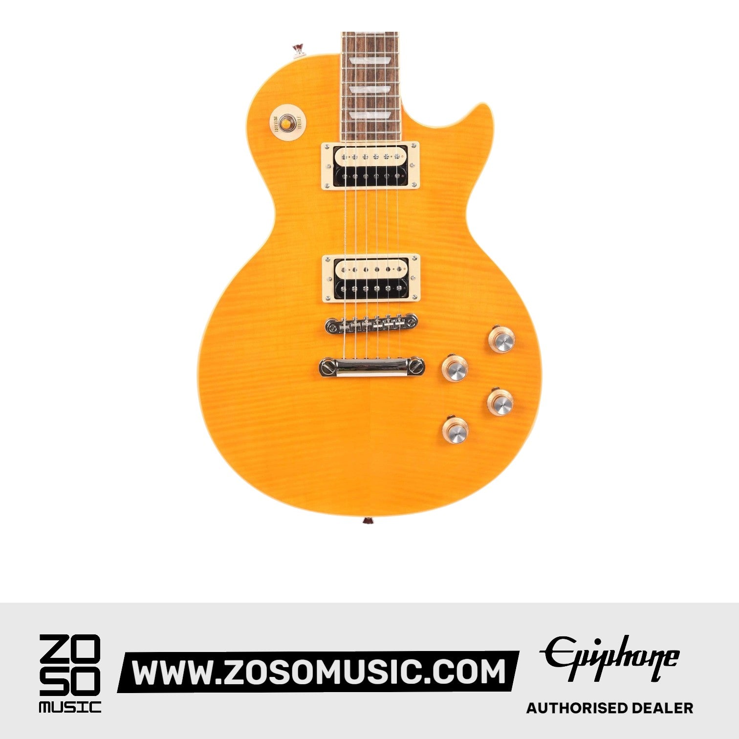 Epiphone EILPSLASHAPNH3 Slash Les Paul Standard Electric Guitar - Appetite Burst |  EPIPHONE |  ELECTRIC GUITAR |  Zoso Music