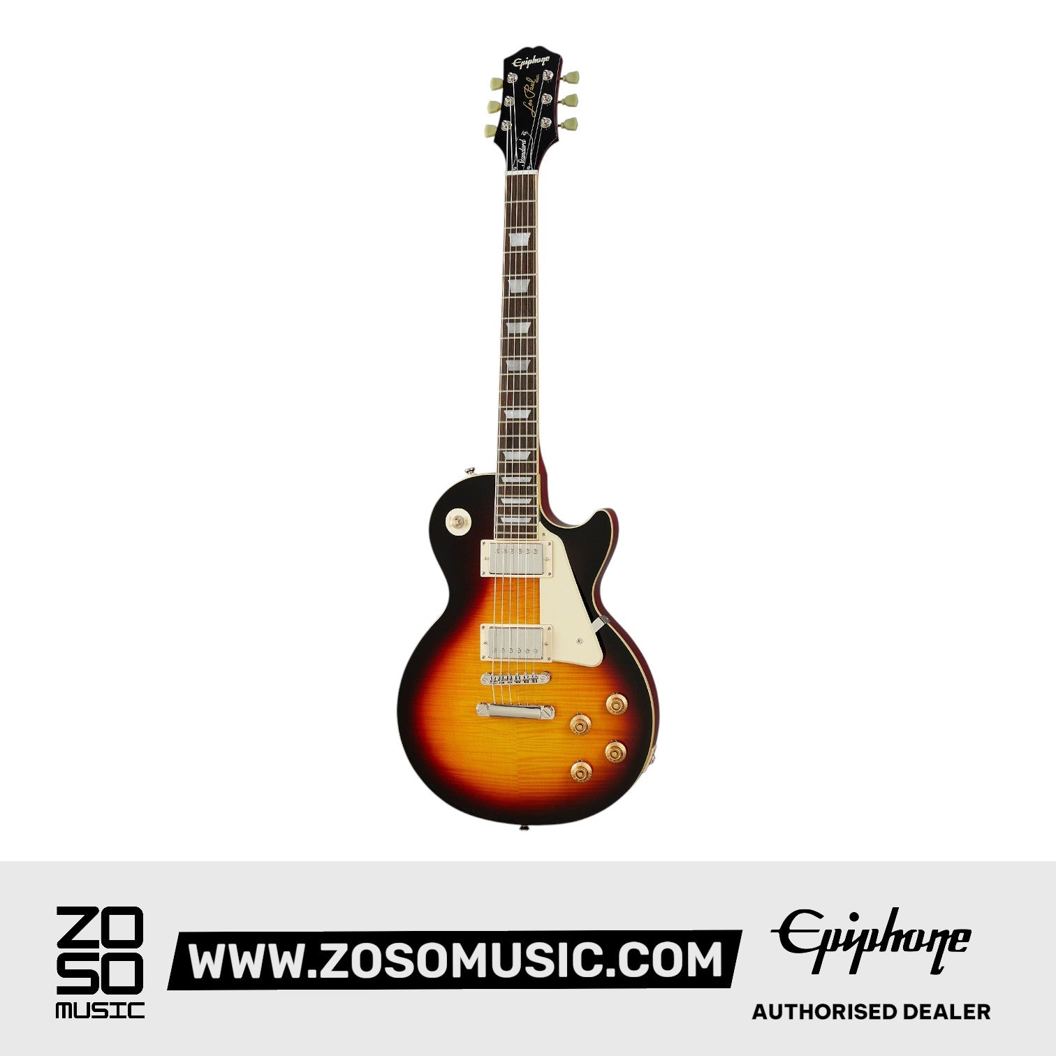 Epiphone Les Paul Standard 50s Electric Guitar (+ FREE Gator GBE-ELECT Gig Bag )