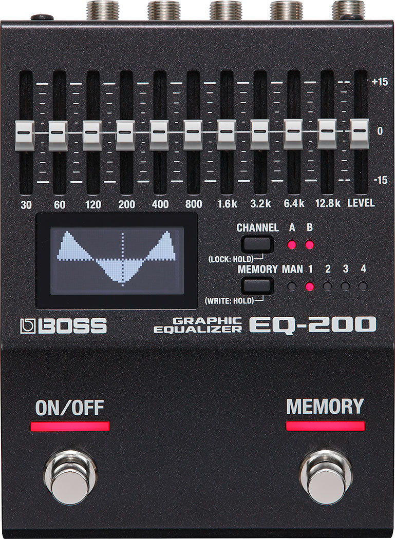 Boss EQ-200 Graphic Equalizer Pedal | Zoso Music Sdn Bhd