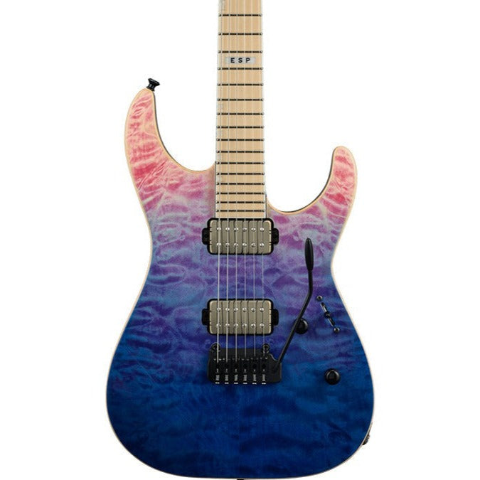 ESP Japan E-II M-II HST QM Electric Guitar - Indigo Purple Fade [MIJ] | Zoso Music Sdn Bhd