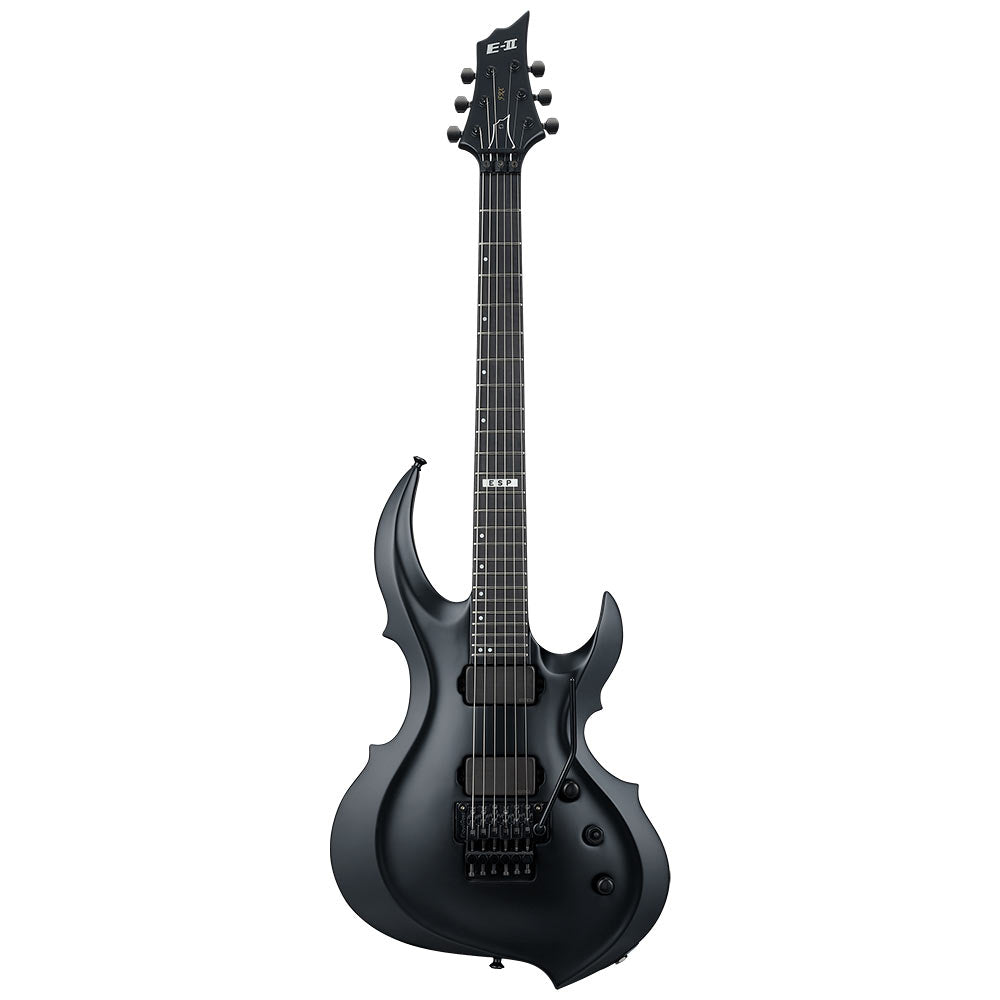 ESP E-II FRX Electric Guitar - Black Satin [Made in Japan]