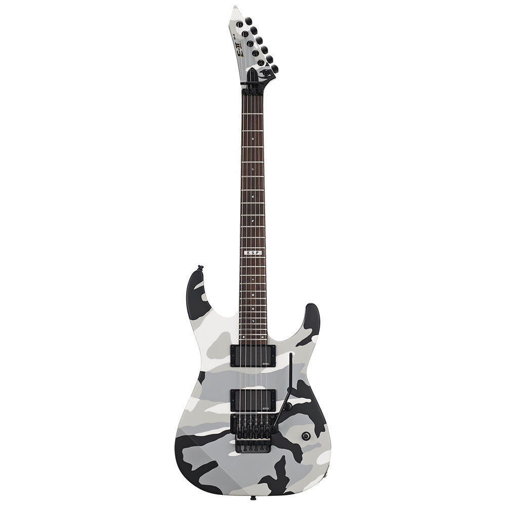 ESP E-II M-II Neck Thru Electric Guitar - Urban Camo [Made in Japan]