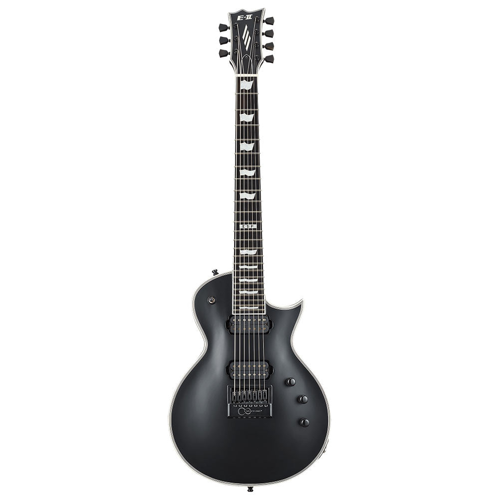 ESP E-II Eclipse-7 Evertune - Black Satin [Made in Japan]