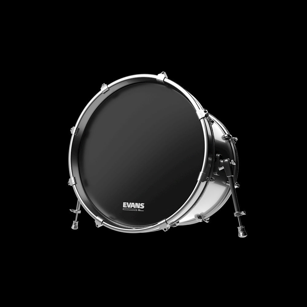 Evans EQ3 Resonant No Port Smooth Black 16