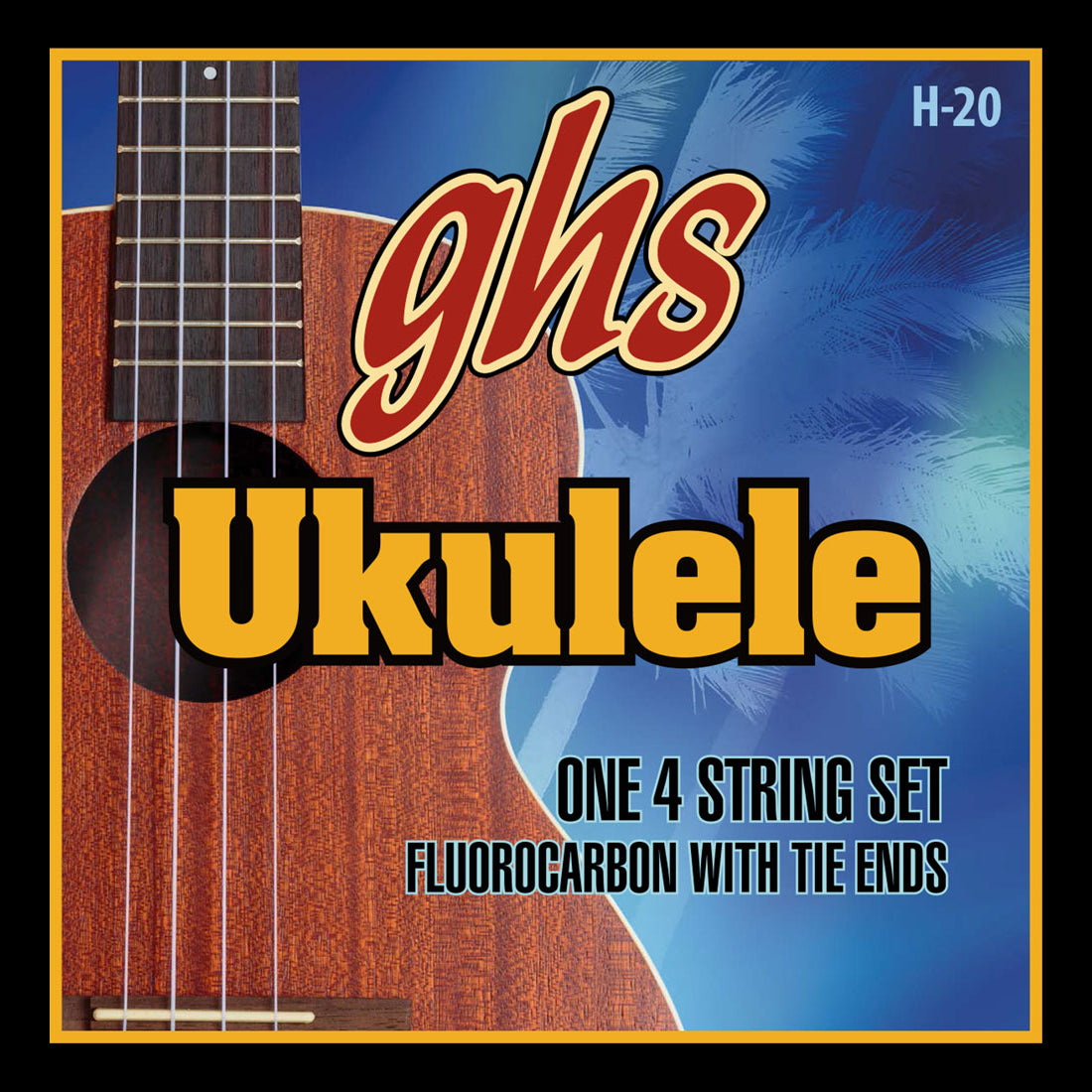 GHS H-20 Fluorocarbon Soprano/Concert/Tenor Ukulele Strings