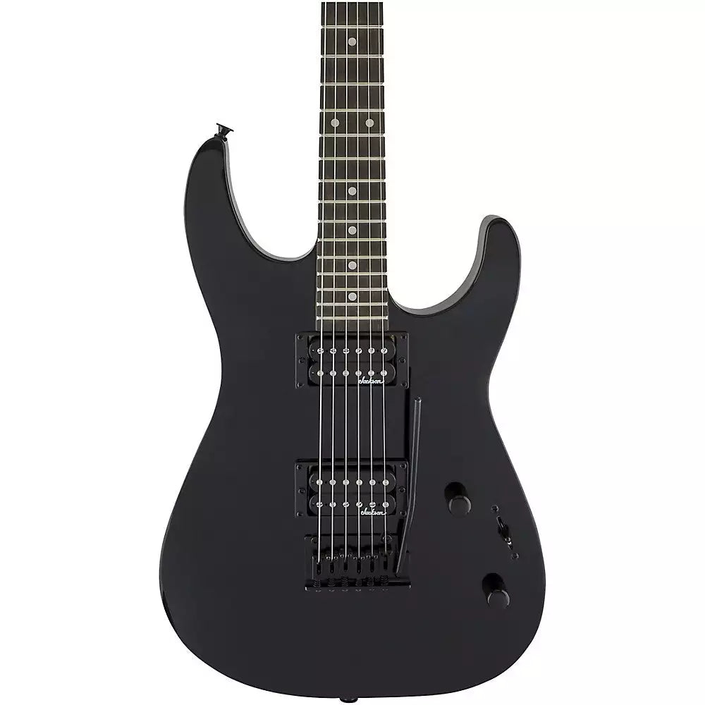 Jackson JS Series Dinky JS11 Electric Guitar, Amaranth FB, 22-Frets, Gloss Black