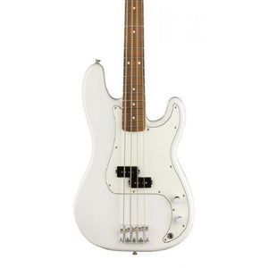 Fender Player Precision Bass Guitar, Pau Ferro FB, Polar White |  FENDER |  BASS GUITAR |  Zoso Music