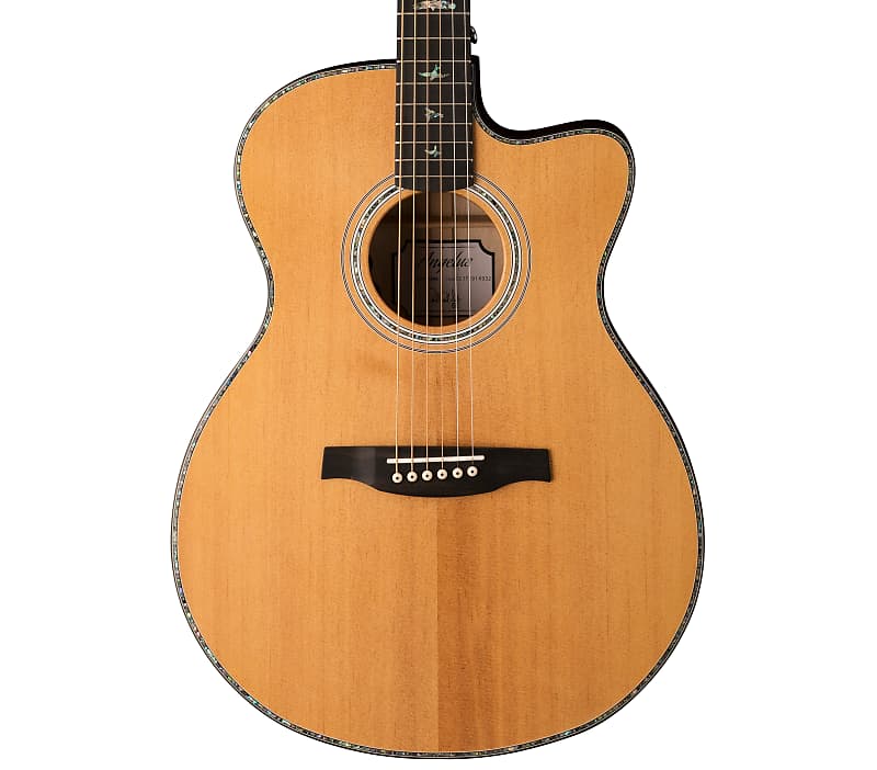 PRS SE Angelus A55E Acoustic Guitar w/Case, Black Gold |  PRS |  ACOUSTIC GUITAR |  Zoso Music