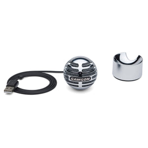 Samson Meteorite USB Studio Mic Front View Zoso Music 