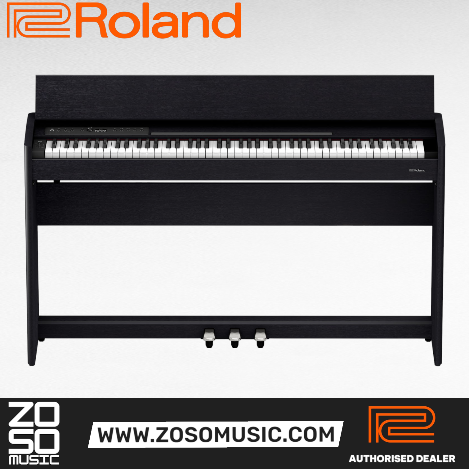 Roland F-701 88-key Digital Home Piano - Contemporary Black (F701 / F 701), ROLAND, DIGITAL PIANO, roland-digital-piano-f701cb, ZOSO MUSIC SDN BHD