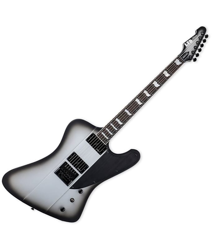 ESP LTD Phoenix-1000 EverTune Electric Guitar - Silver Sunburst Satin Zoso Music