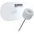 Evans EQPC2 Clear Plastic Bass Drum EQ Double Patch (x2) | Zoso Music Sdn Bhd