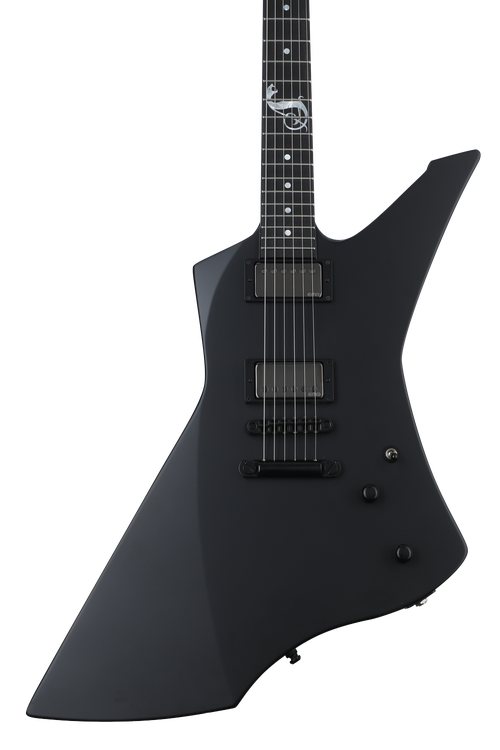 Esp LTD Snakebyte James Hetfiled Signature Electric Guitar With Hardcase - Black Satin (Snakebyteblks)
