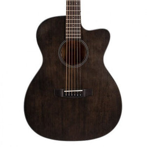 Cort CORE-OC All Mahogany Acoustic Guitar With Bag Open Pore Trans Black |  CORT |  ACOUSTIC GUITAR |  Zoso Music