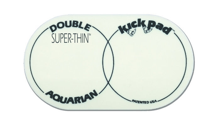 Aquarian STKP2 Drumheads Super-Thin Kick Pad - Double | Zoso Music Sdn Bhd