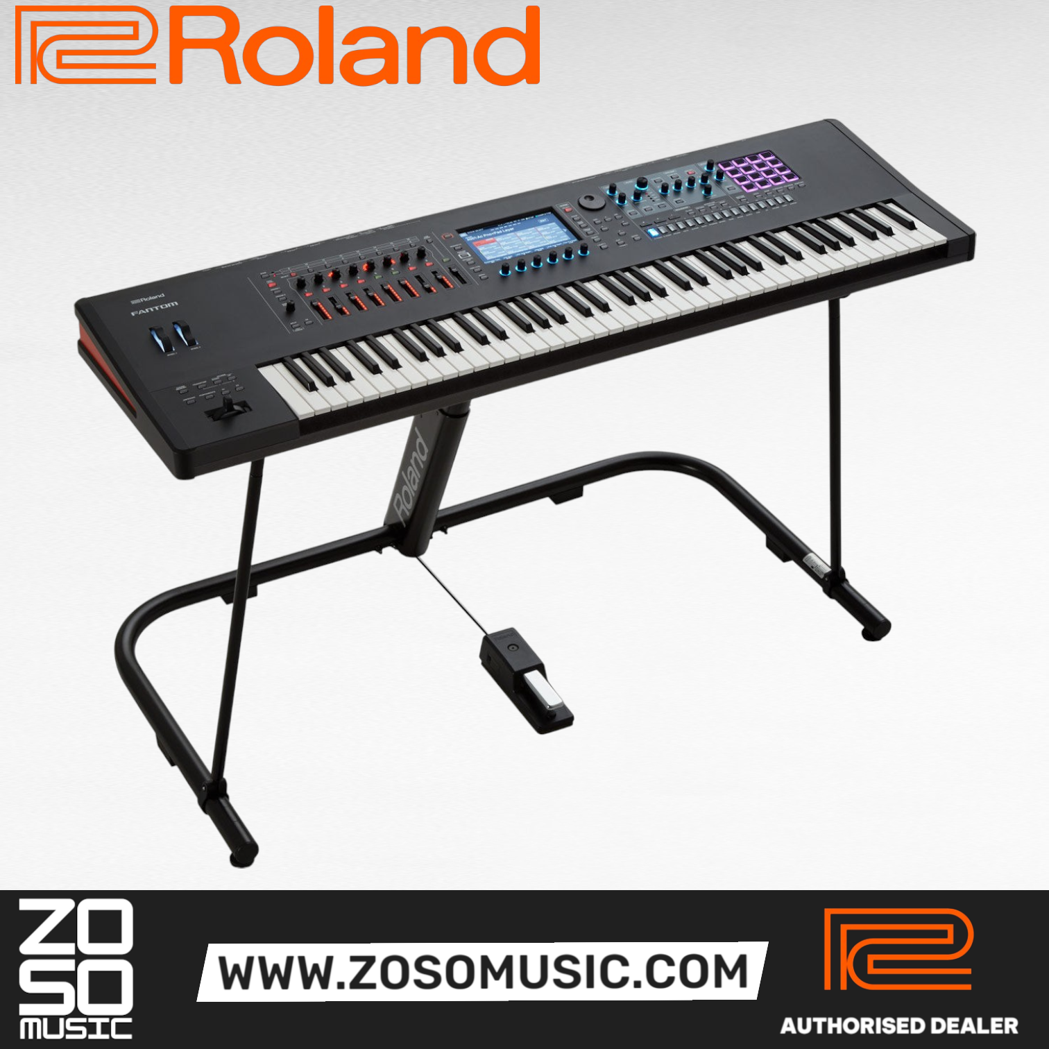 Roland FANTOM-7 Music Workstation Keyboard (Fantom 7 Fantom7), ROLAND, WORKSTATION, roland-workstation-fantom-7, ZOSO MUSIC SDN BHD
