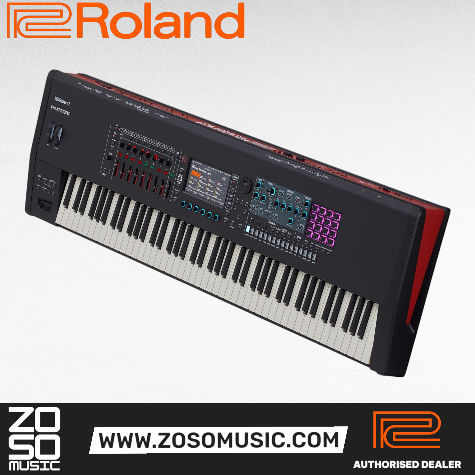 Roland FANTOM-8 Music Workstation Keyboard (Fantom 8 Fantom8), ROLAND, WORKSTATION, roland-workstation-fantom-8, ZOSO MUSIC SDN BHD