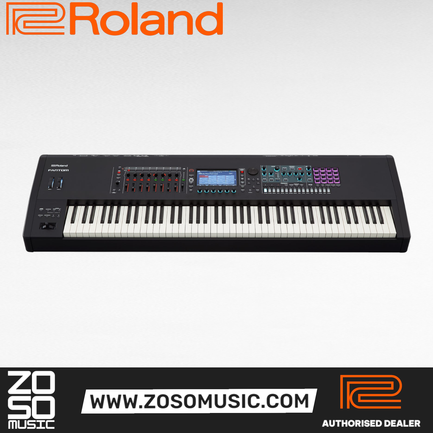 Roland FANTOM-8 Music Workstation Keyboard (Fantom 8 Fantom8), ROLAND, WORKSTATION, roland-workstation-fantom-8, ZOSO MUSIC SDN BHD