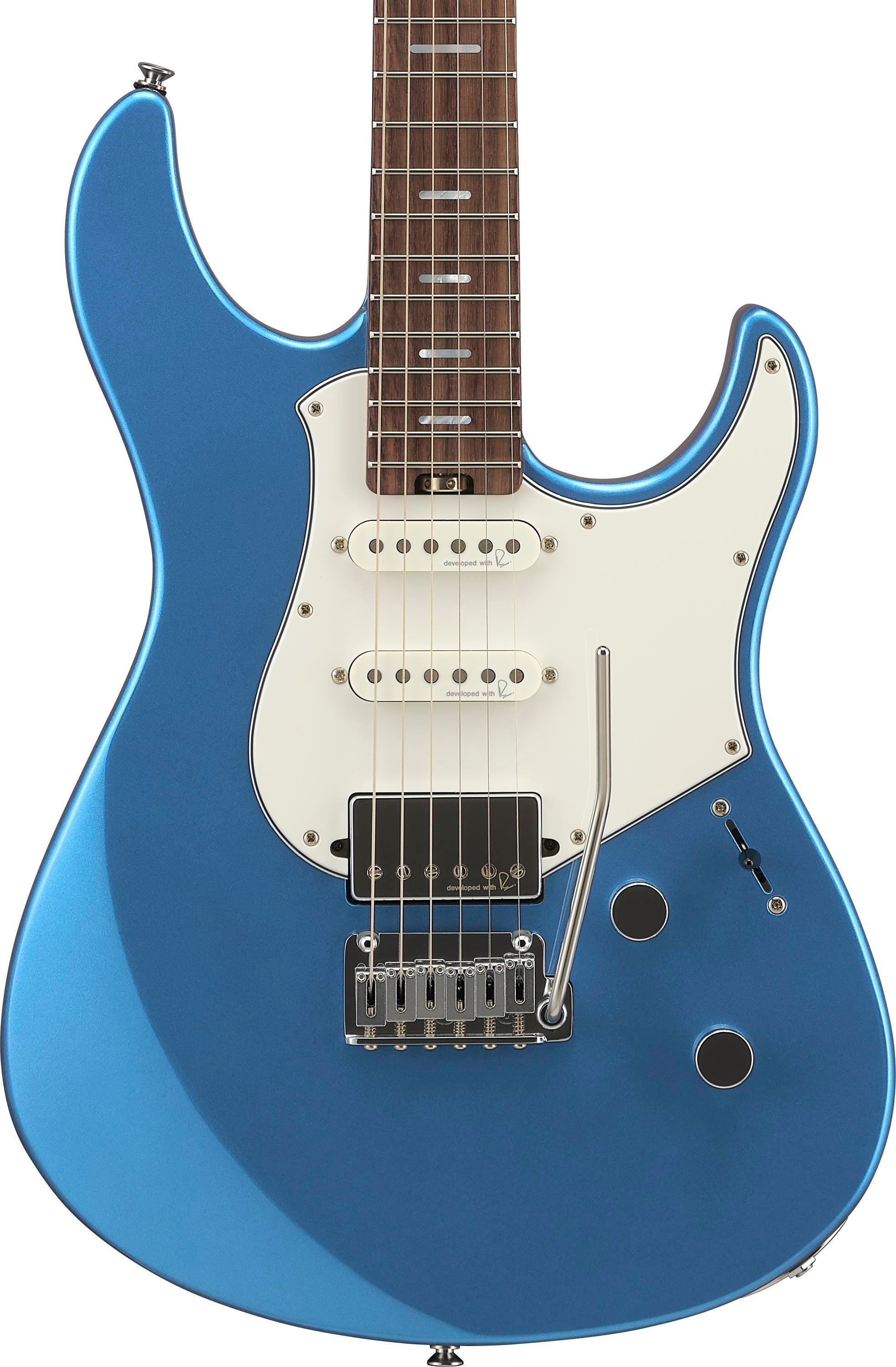 Yamaha PACS+12 Pacifica Standard Plus Electric Guitar, Rosewood Fingerboard - Sparkle Blue | Zoso Music Sdn Bhd