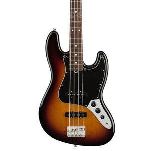 Fender American Elite Precision Bass Guitar, Ebony FB, 3-Tone Sunburst |  FENDER |  BASS GUITAR |  Zoso Music