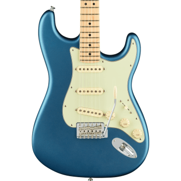 Fender American Performer Stratocaster Electric Guitar Maple FB, Satin Lake Placid Blue